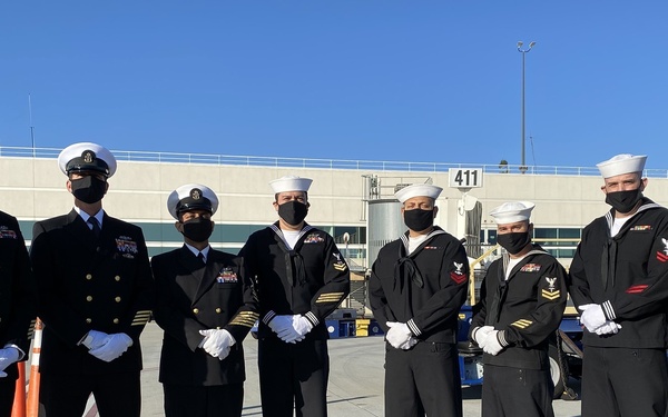 NRC Riverside Funeral Honor Guard Pose for a Group Photo