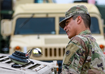 851st Transportation Company conducts field training exercise at La Copa Ranch