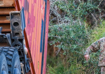 851st Transportation Company conducts field training exercise at La Copa Ranch