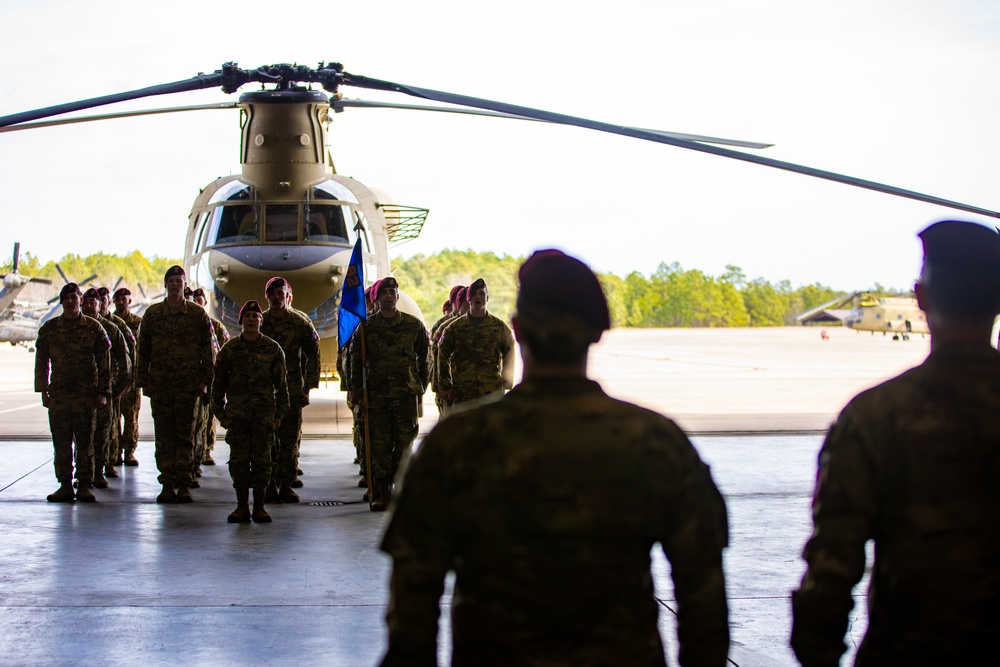 82nd General Support Aviation Battalion Change of Command