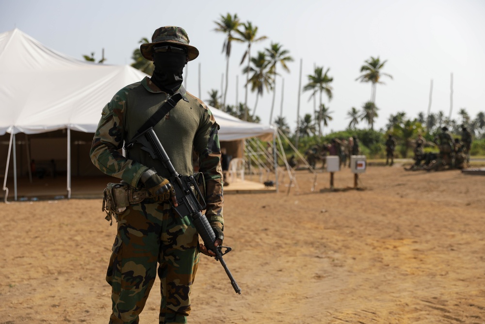 TCCC &amp; IED Training: Ghana and British Armed Forces