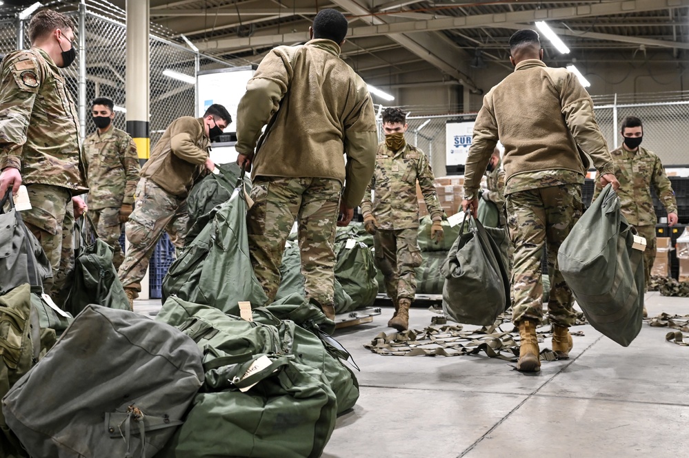 Mobility bag load-up