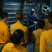 USS Kansas City (LCS 22) hosts NJROTC tour