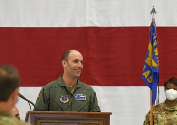 Lt. Col. Michael T. McFarland assumes command of 201st Airlift Squadron