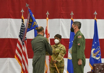 Lt. Col. Michael T. McFarland assumes command of 201st Airlift Squadron