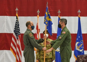 Lt. Col. Michael T. McFarland assumes command of 201st Airlift Squadron