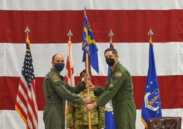 Lt. Col. Michael T. McFarland assumes command of 201st Airlift Squadron