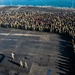 USS Carl Vinson (CVN 70) Commanding Officer Conducts an All-Hands Call