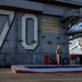 USS Carl Vinson (CVN 70) Executive Officer Conducts an All-Hands Call