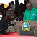Liberian President Weah addresses Armed Forces Day crowd
