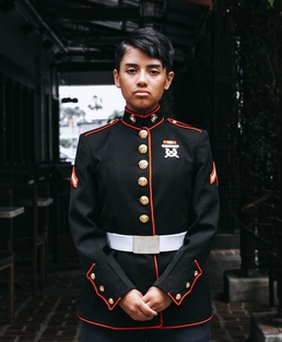 QUITTING WAS NEVER AN OPTION: FEMALE MARINE GRADUATES AFTER 11 MONTHS AT PARRIS ISLAND