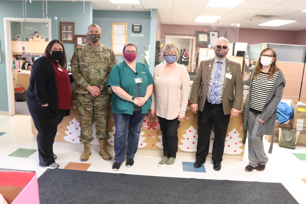 Fort McCoy Garrison leaders thank Child, Youth Services team for OAW support