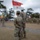 The 3rd Combat Aviation Brigade hosts a "spur" of the moment ceremony at Hunter Army Airfield, Georgia.