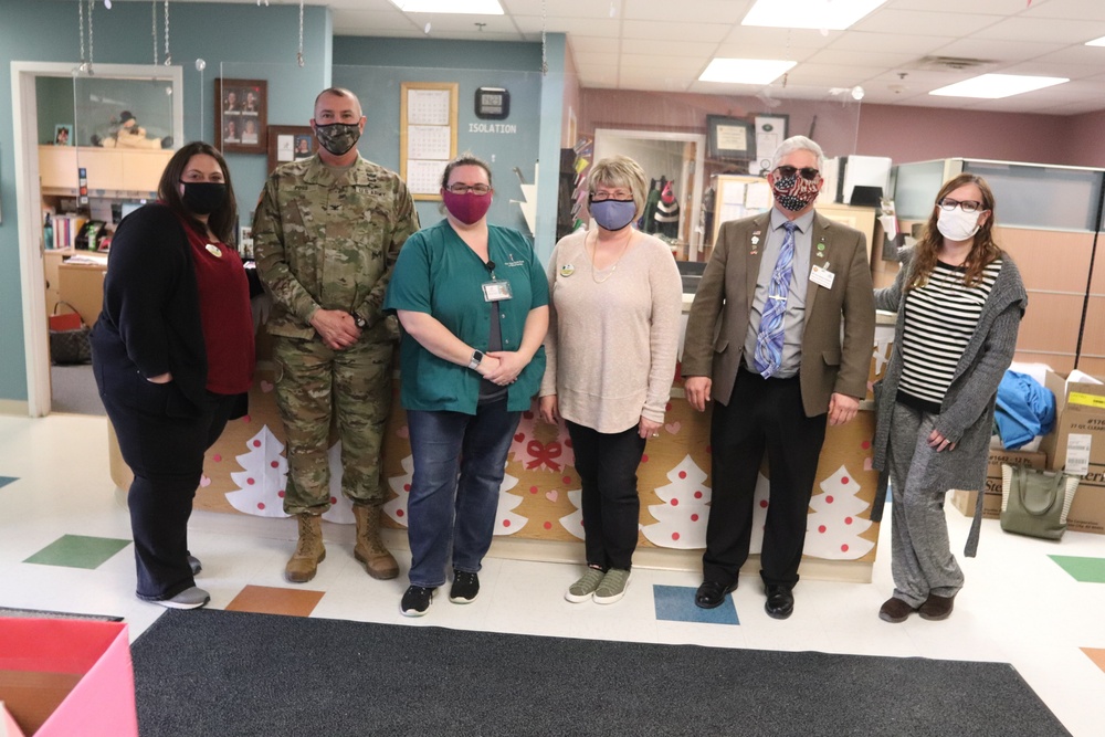 Fort McCoy Garrison leaders thank Child, Youth Services team for OAW support