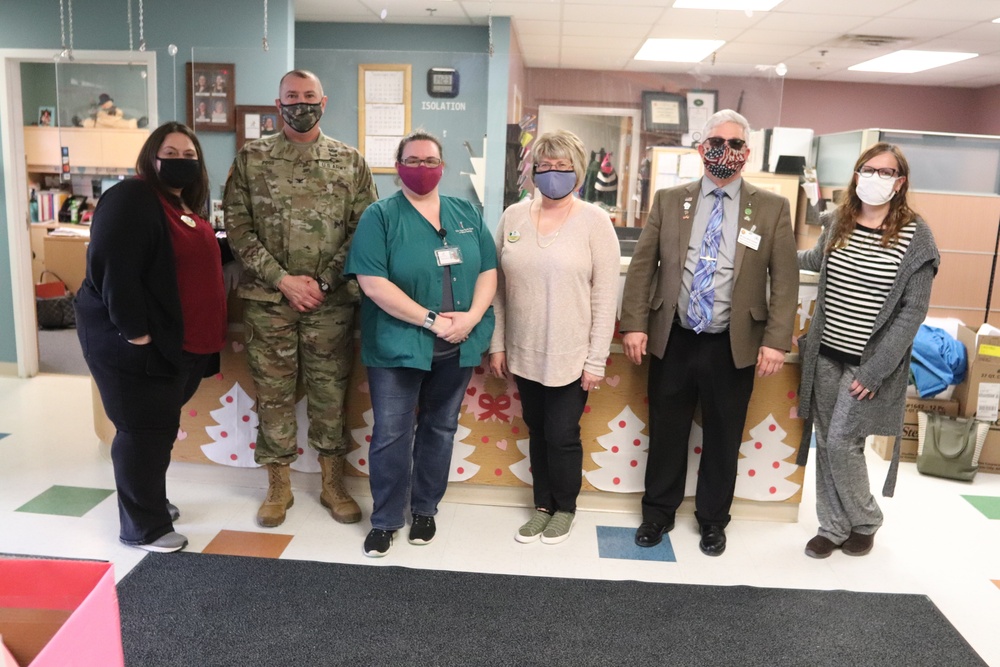 Fort McCoy Garrison leaders thank Child, Youth Services team for OAW support