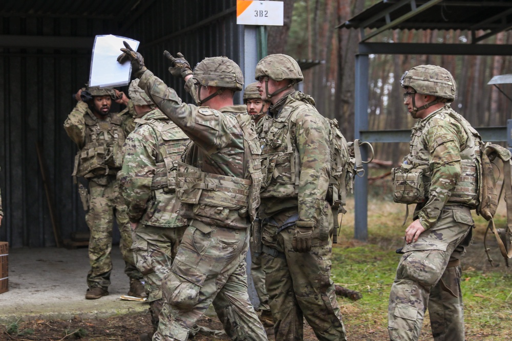 A Co. Conducts Land Navigation in Preparation for Expert Soldier Badge