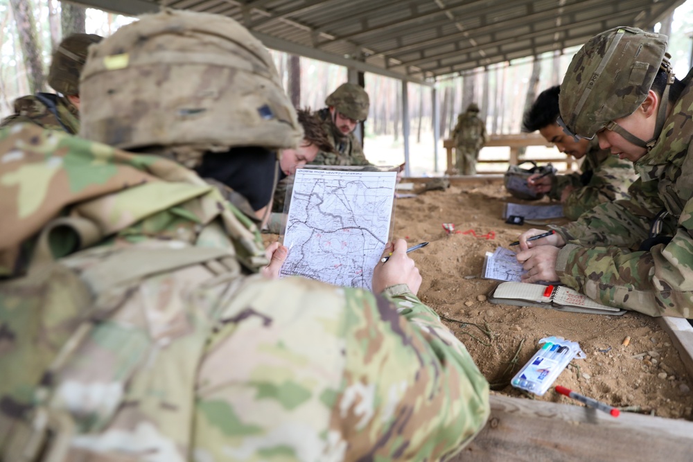 A Co. Conducts Land Navigation in Preparation for Expert Soldier Badge