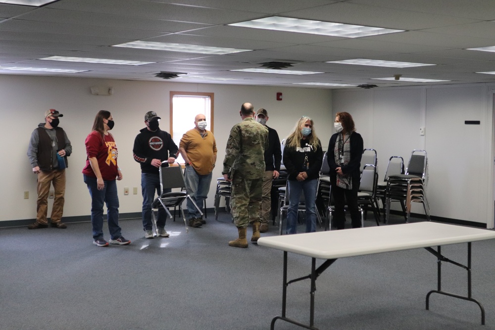 Fort McCoy Garrison leaders thank Directorate of Public Works team for OAW support