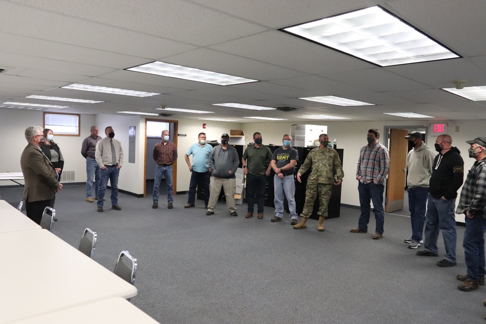 Fort McCoy Garrison leaders thank Directorate of Public Works team for OAW support