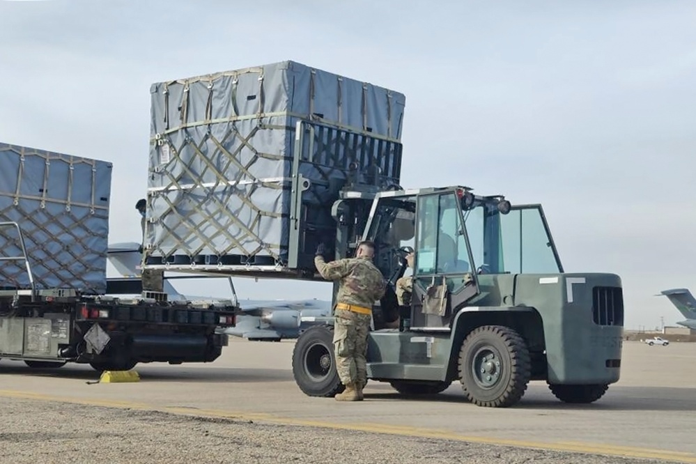 75th LRS transport cargo