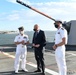 Australia Minister of Defence Visits Sampson