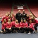 U.S. Marines Speak with the University of Alabama Gymnastics Team