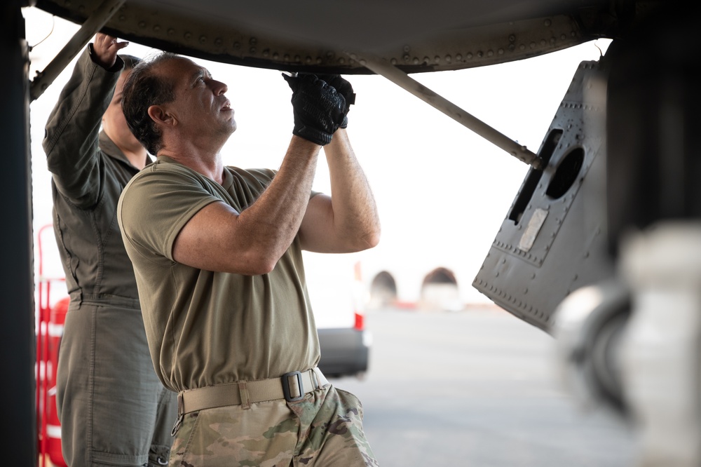 Tanker fuel sustains stealth fighters in the night