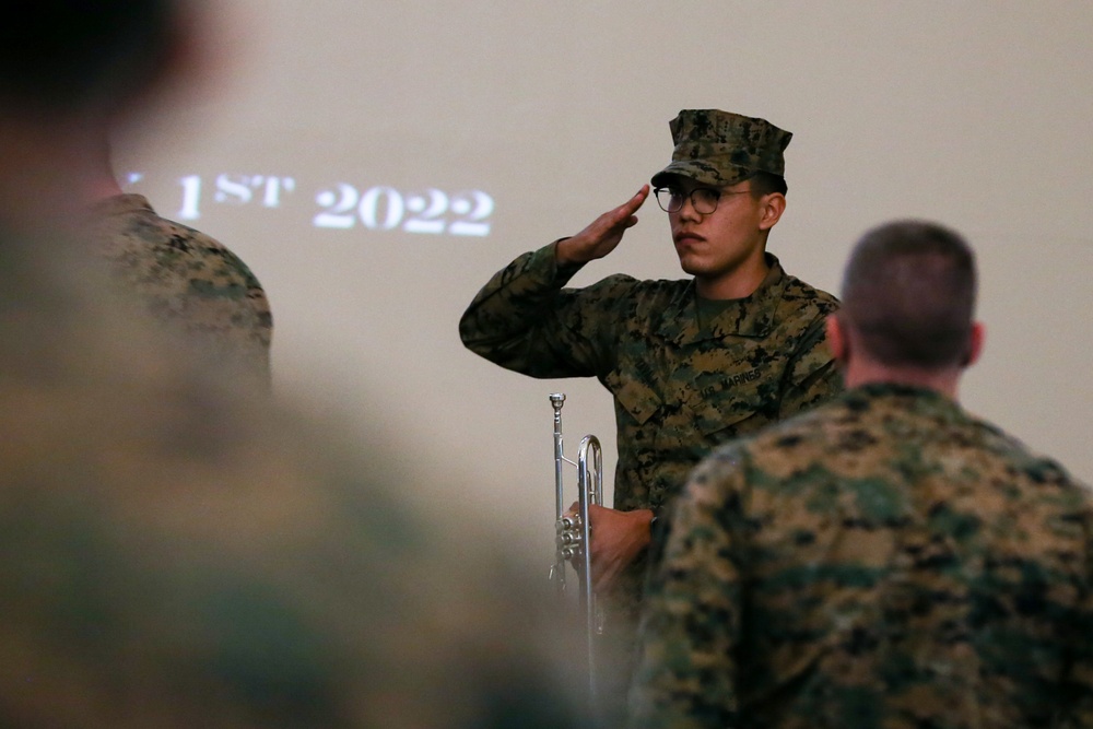 9th Engineer Support Battalion hosts Memorial Service to honor the life of Lance Cpl. Kenan Napoleon