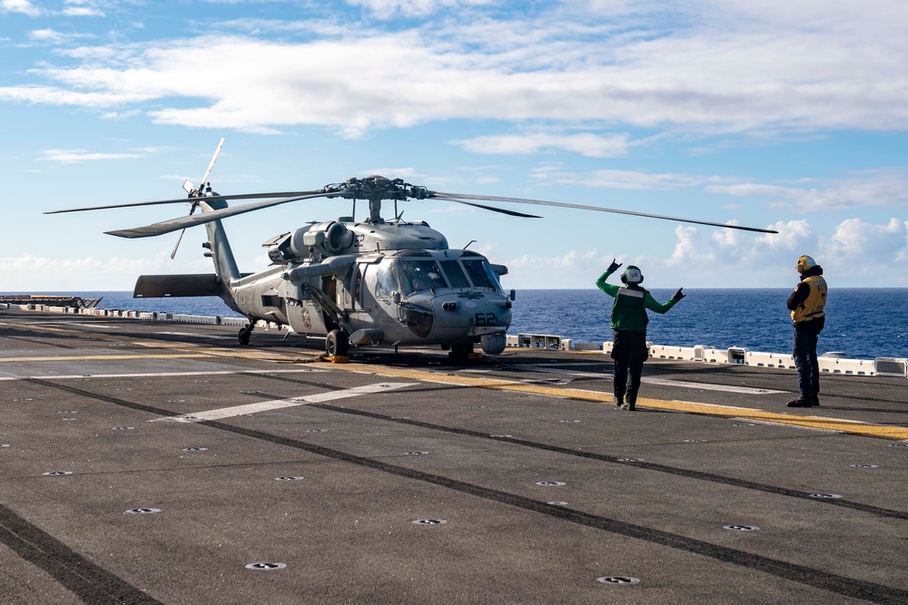 USS Essex Underway Operations