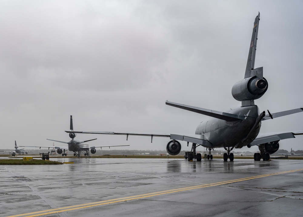 KC-10 Extender Aircraft at RAF Mildenhall