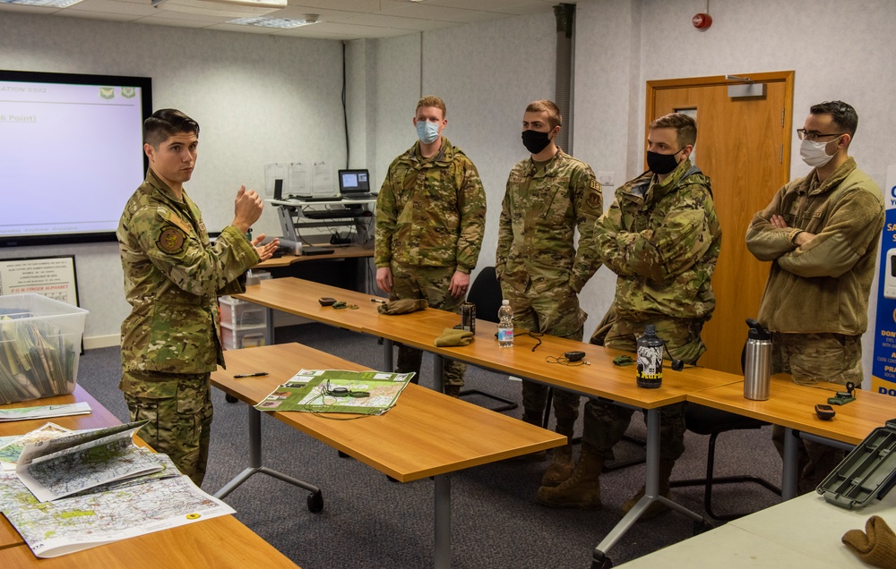 100th Civil Engineer Squadron trains with SERE