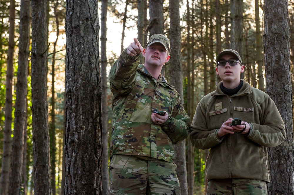 100th Civil Engineer Squadron trains with SERE