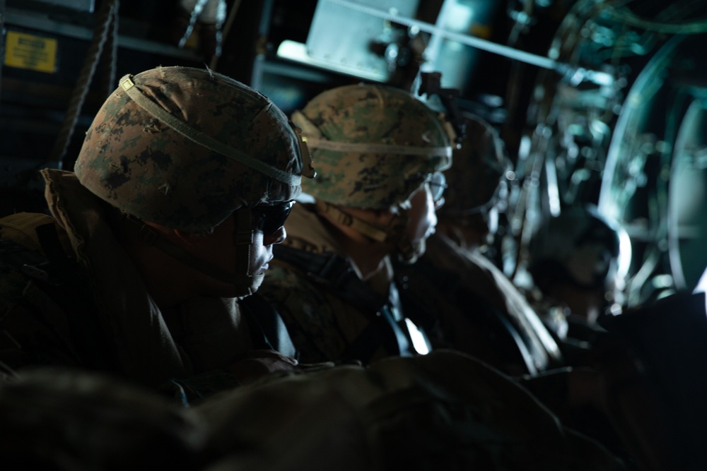 JWX22: Combat Logistics Battalion 4 Marines conduct air insert, water purification operations