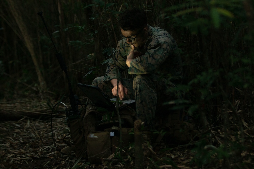 JWX22: Combat Logistics Battalion 4 Marines conduct air insert, water purification operations