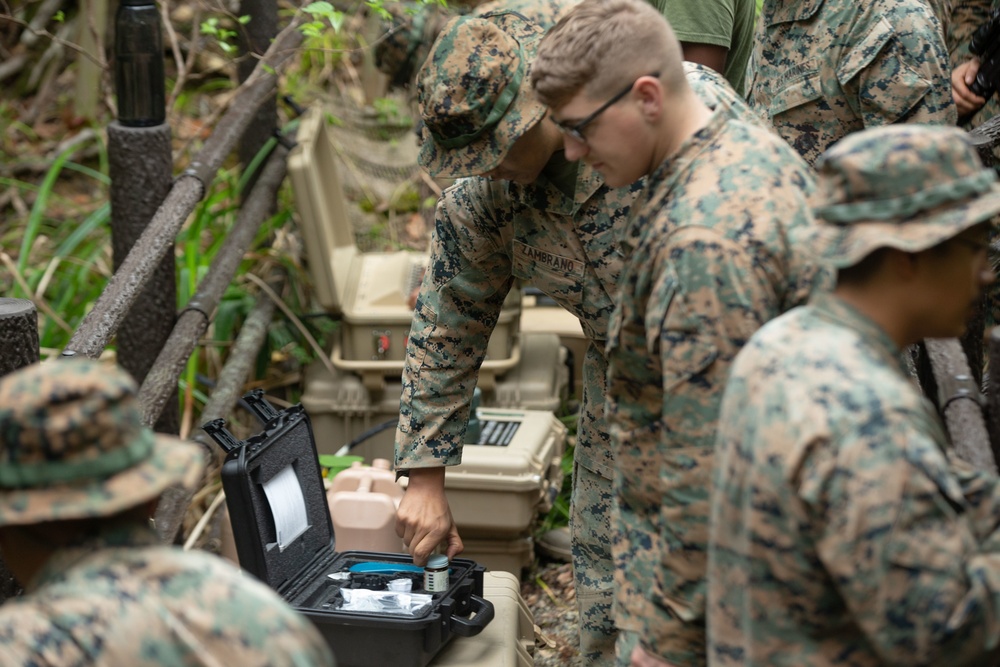 JWX22: Combat Logistics Battalion 4 Marines conduct air insert, water purification operations