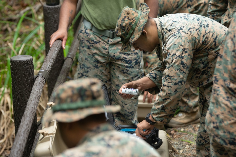 JWX22: Combat Logistics Battalion 4 Marines conduct air insert, water purification operations
