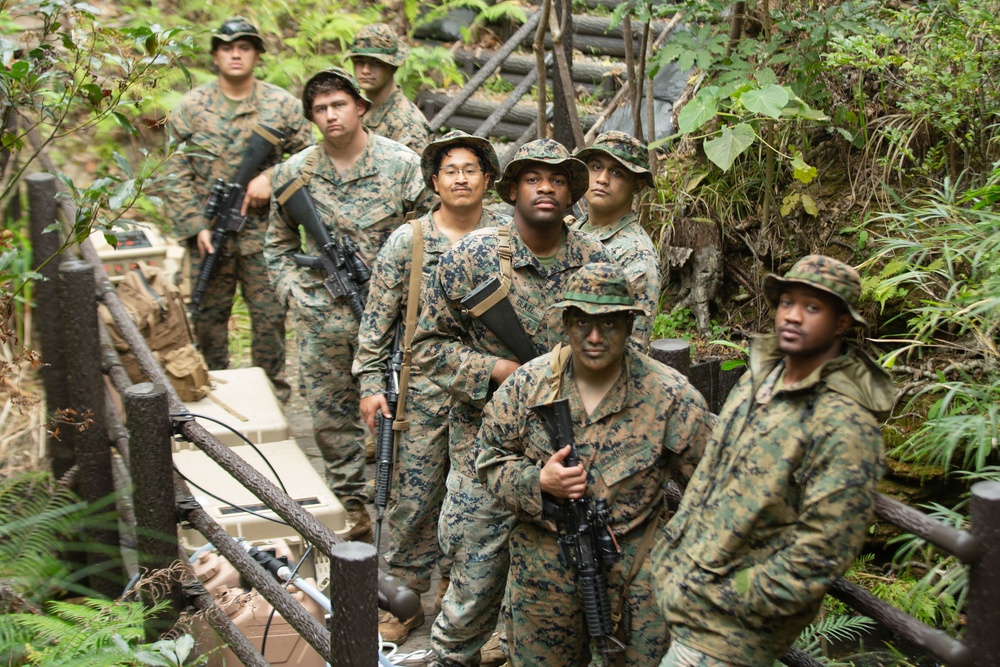 JWX22: Combat Logistics Battalion 4 Marines conduct air insert, water purification operations