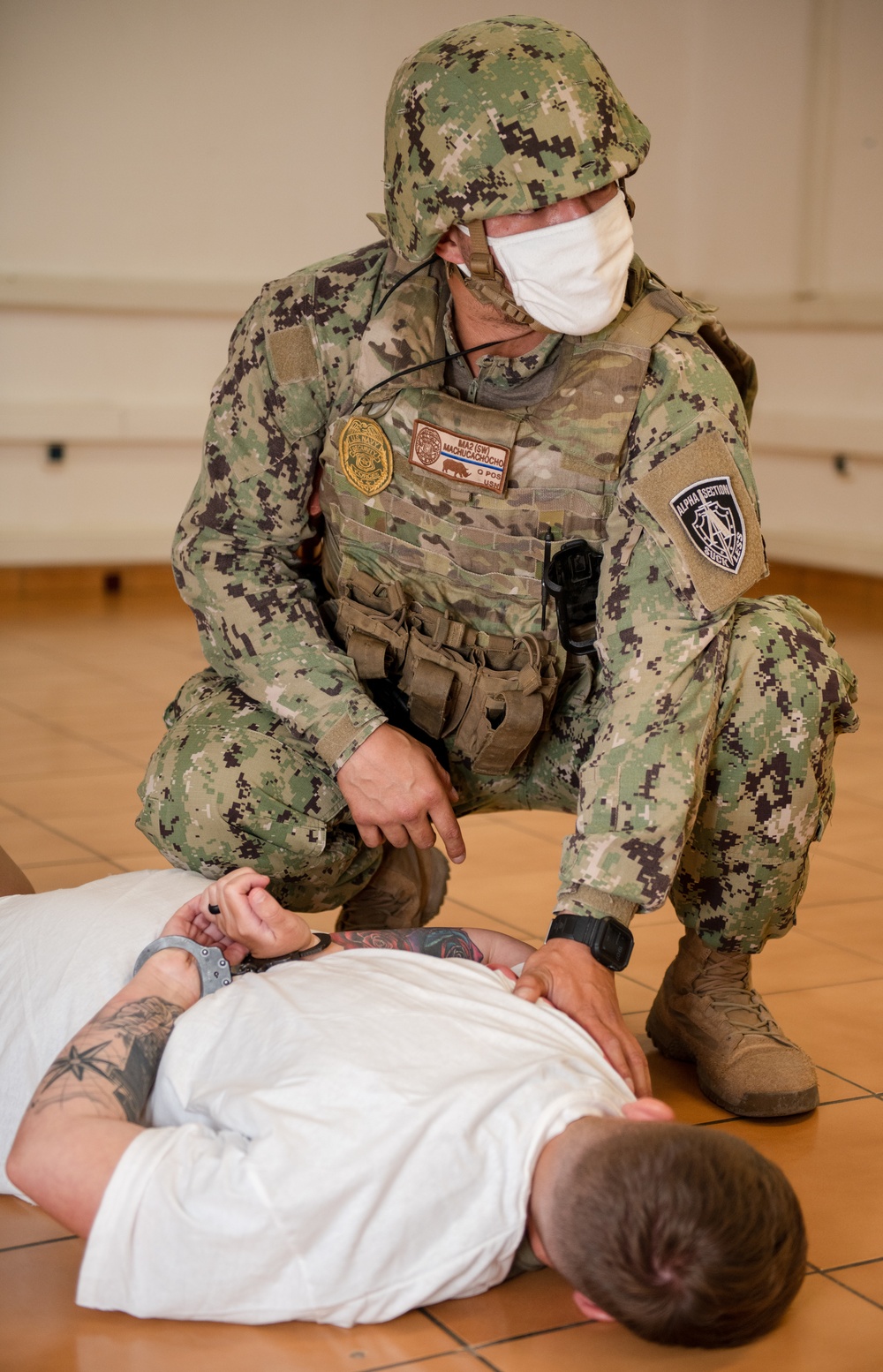 Camp Lemonnier Security Forces Conduct Active Shooter Drill