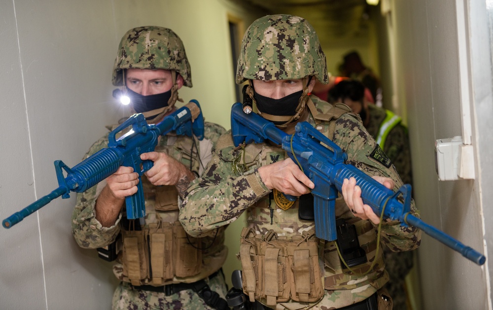 Camp Lemonnier Security Forces Conduct Active Shooter Drill