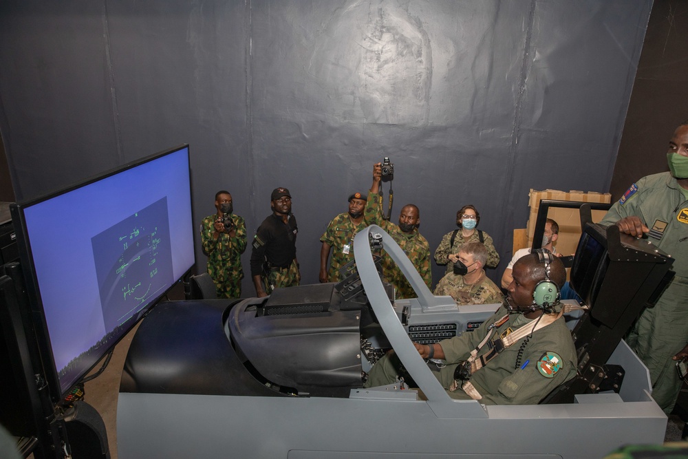 U.S. Army Corps of Engineers, U.S. Air Force and U.S. Ambassador Leonard Join Nigerian Air Force for Groundbreaking Ceremony for A-29 Super Tucano Support Facilities