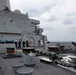 USS New Orleans Anchors Underway