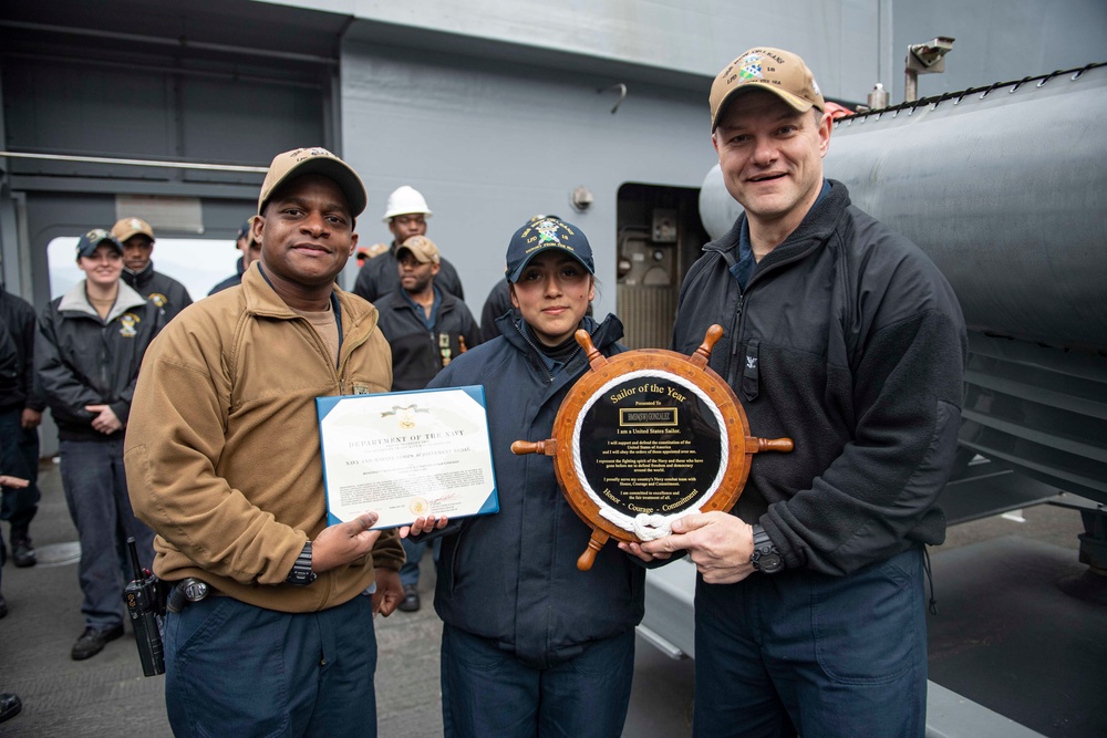 USS New Orleans Bluejacket of the Year 2022