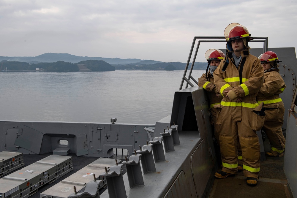 USS New Orleans Ammo Onload February, 2022