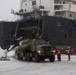 II MEF Marines offload the USNS Sisler for Ex CR22