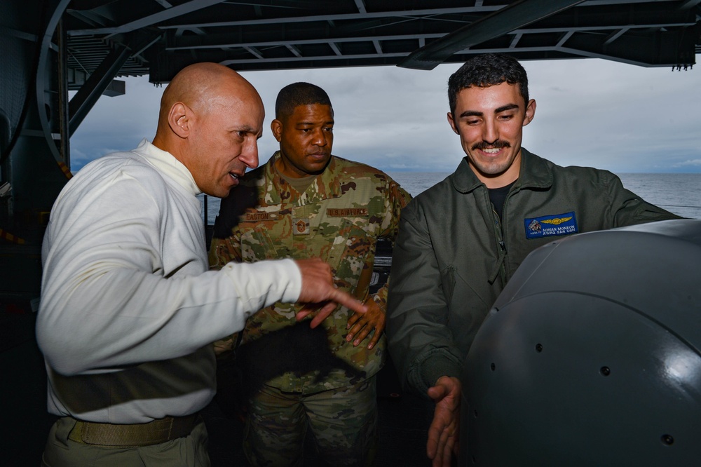 The Harry S. Truman Carrier Strike Group is on a scheduled deployment in the U.S. Sixth Fleet area of operations in support of naval operations to maintain maritime stability and security.
