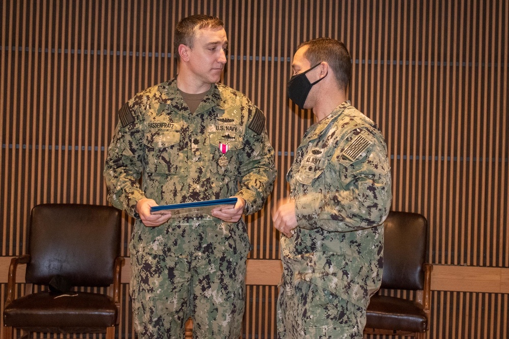 Cmdr. Karl J. Hassenfratz End of Tour Award