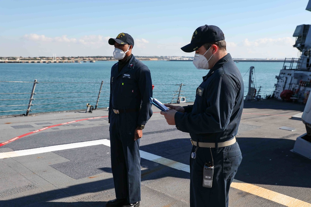 OS1 Gaskin Reenlistment