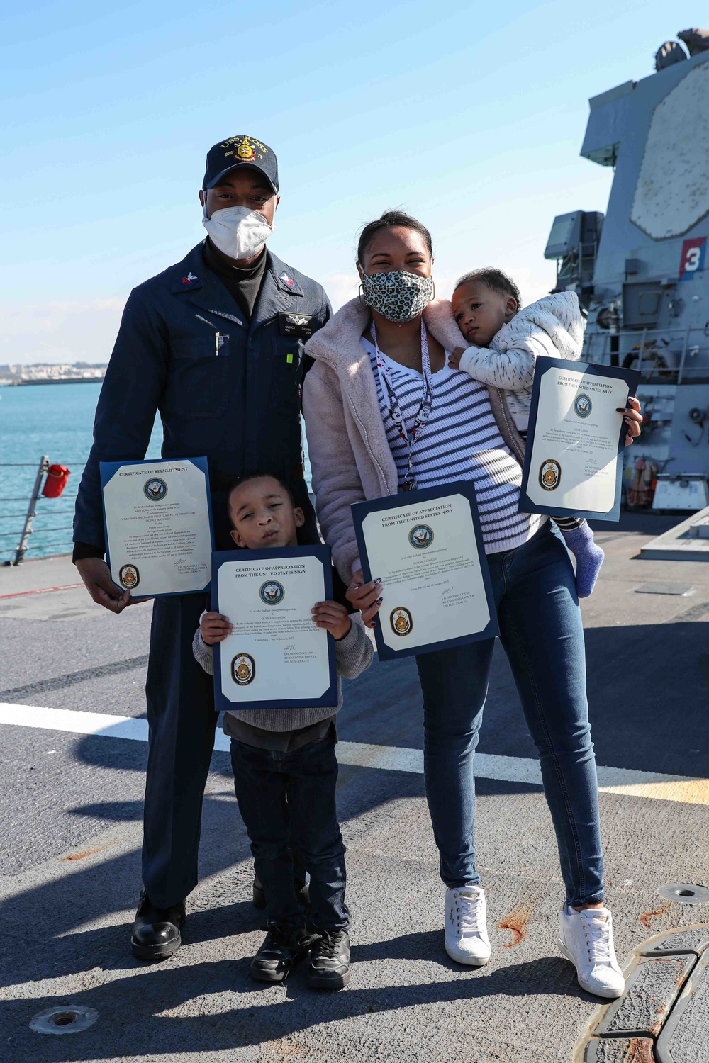 OS1 Gaskin Reenlistment