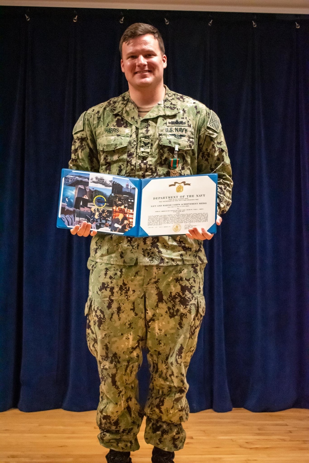 IC1 Tyler Harris End of Tour Award