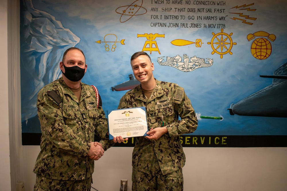 STS1 Smith End of Tour Award